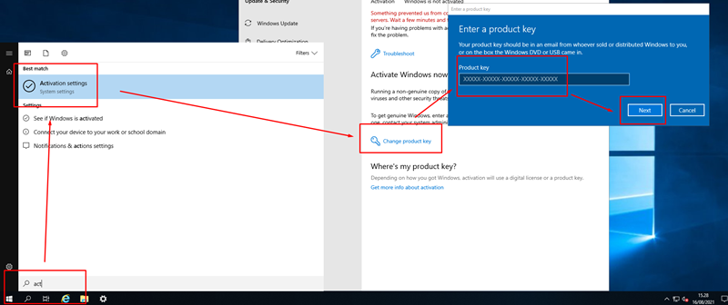 Cara Aktivasi Windows dengan Product Key
