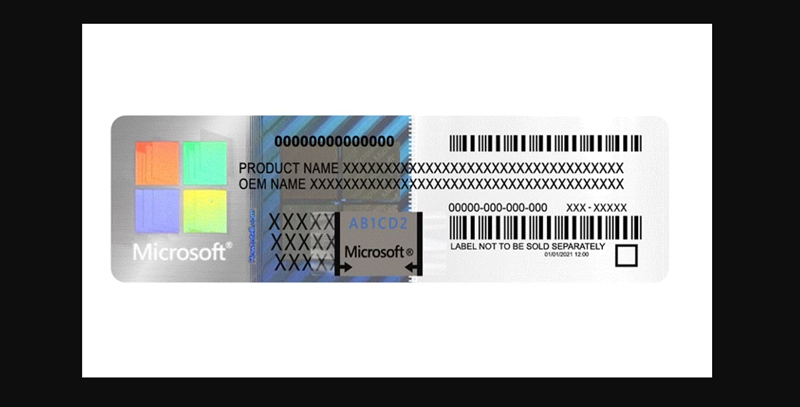 Melihat Product Key Windows untuk Pembelian Fisik - cara mencari product key windows