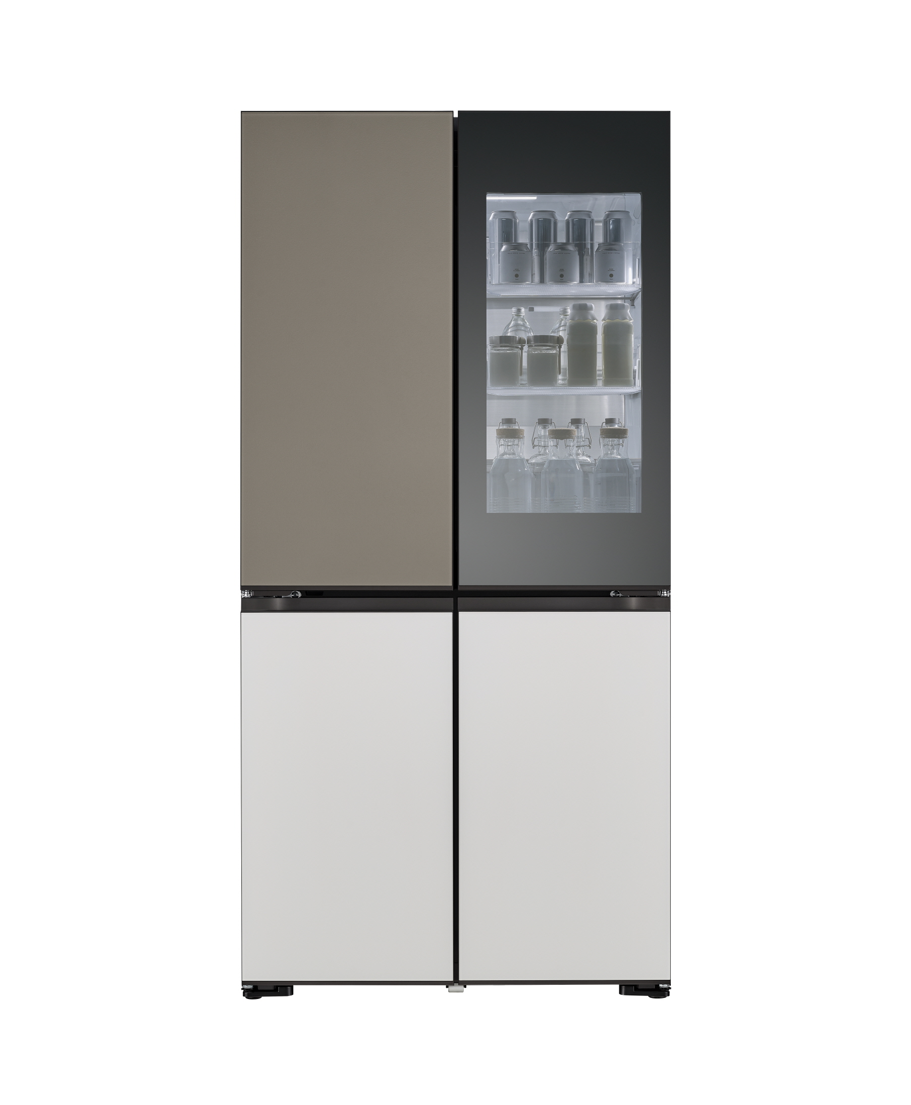 MoodUP™ refrigerator Product Mood off Lux Grey Lux White 02