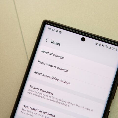 reset network setting android ios