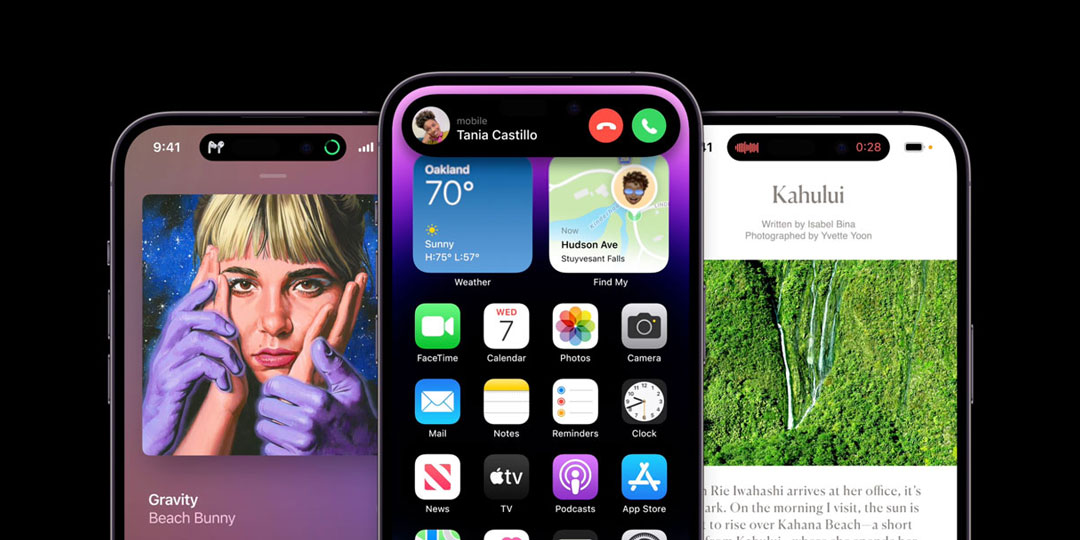 dynamic island iphone 14 pro