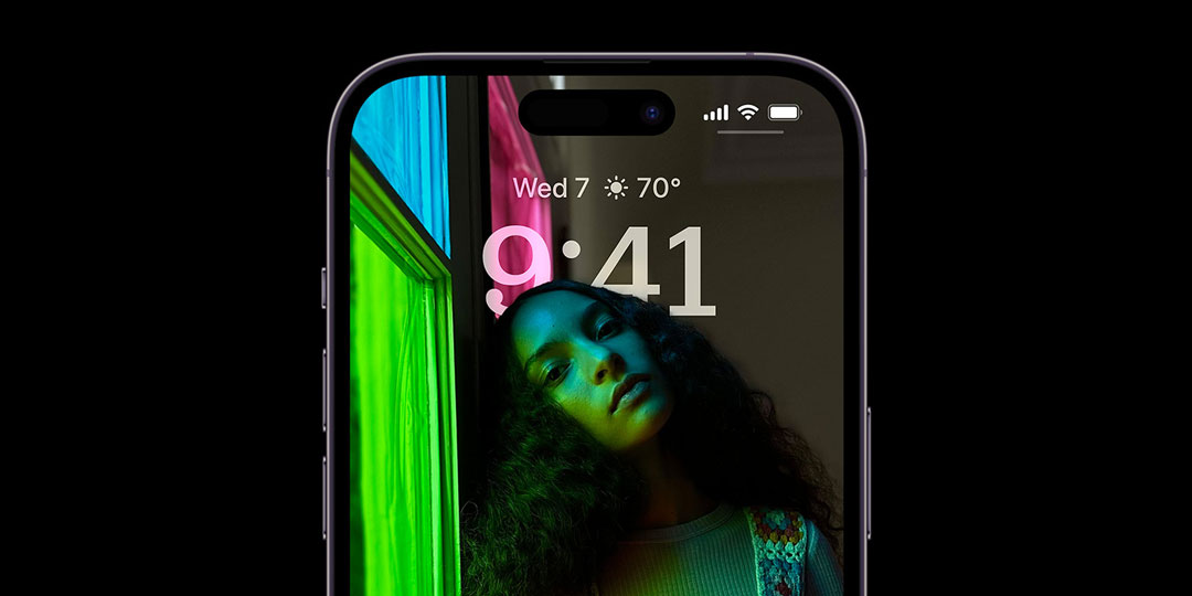 gambar kamera depan iphone 14 pro