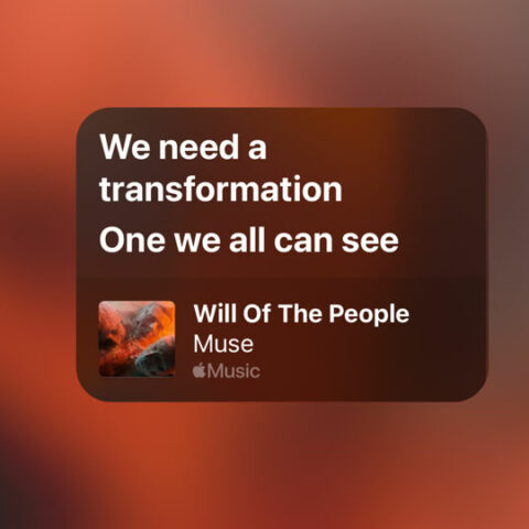 share lyrics apple music