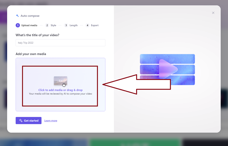 Cara Membuat Video Clipchamp Pakai AI 2