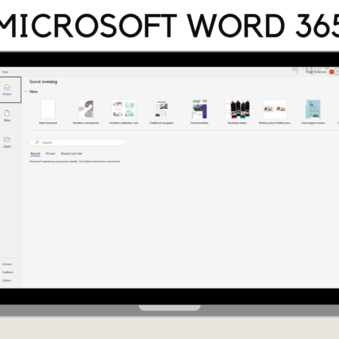 Cara Menyimpan File di Microsoft Word 365