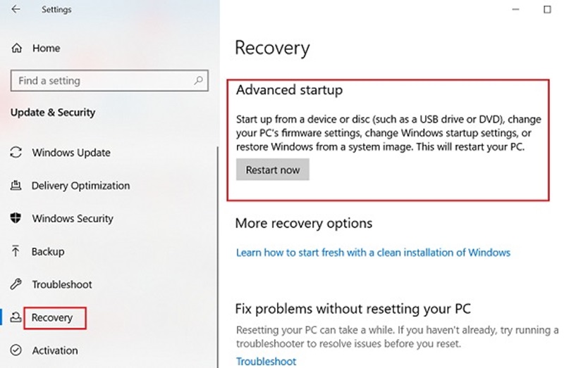 Masuk BIOS Langsung dari Windows yang Sudah Menyala 2