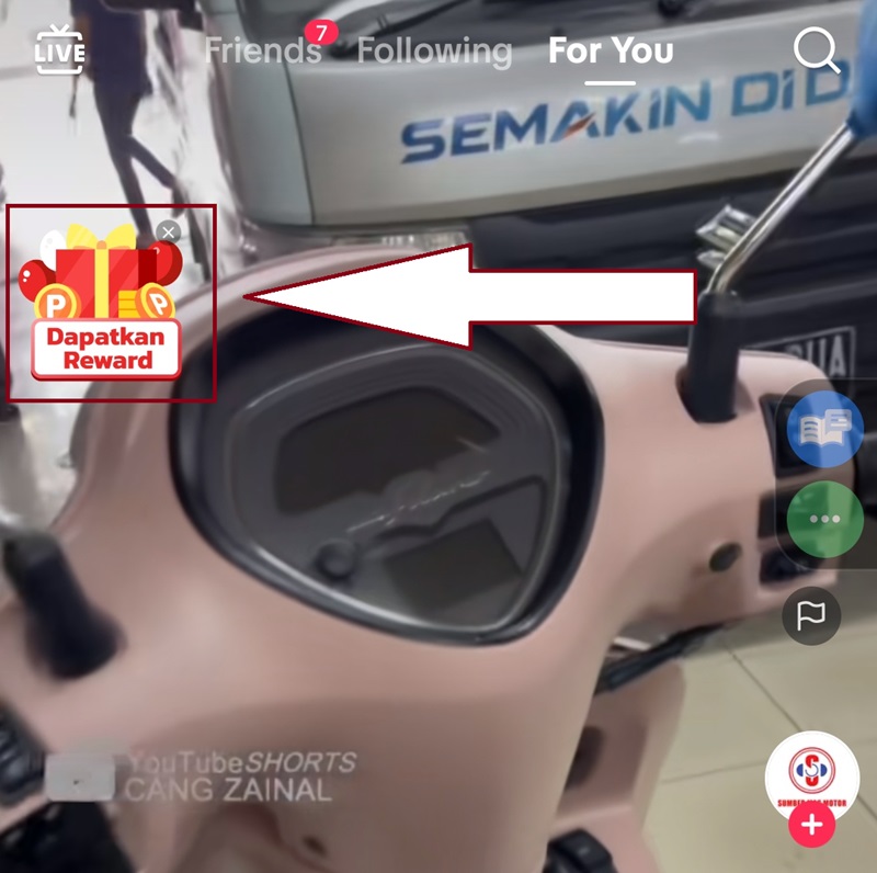 Mendapatkan Poin di TikTok dengan Menonton Video 1