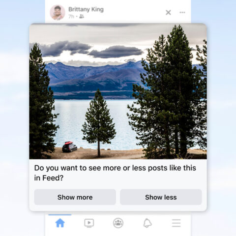 fitur kustomisasi facebook feed
