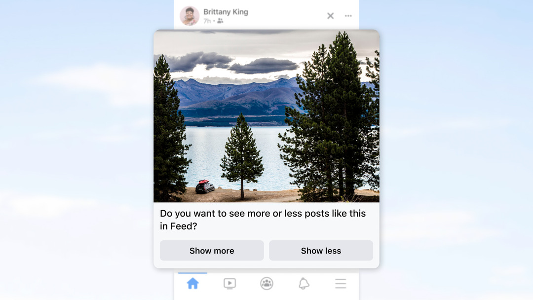 fitur kustomisasi facebook feed