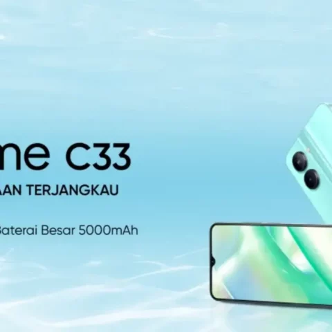 Smartphone realme C33 dan TWS realme Buds T100 Resmi Hadir