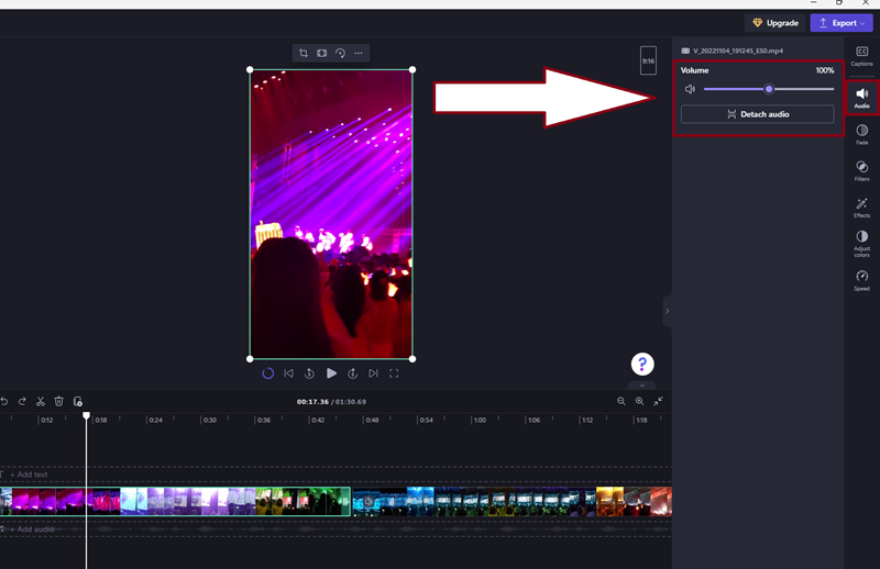 Tutorial Clipchamp Pakai Fitur yang Ada di Toolbar Bagian Kanan 3