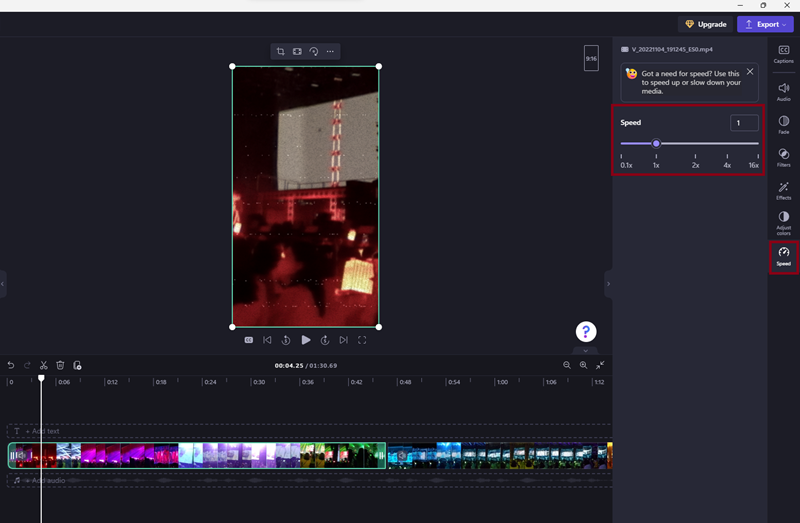 Tutorial Clipchamp Pakai Fitur yang Ada di Toolbar Bagian Kanan 8