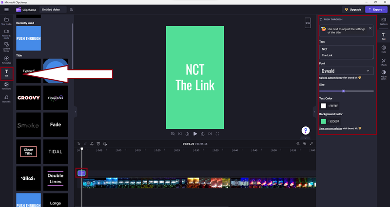Tutorial Clipchamp Pakai Fitur yang Ada di Toolbar Bagian Kiri 5