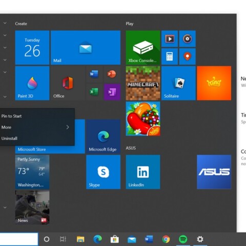 cara uninstall aplikasi di windows 10