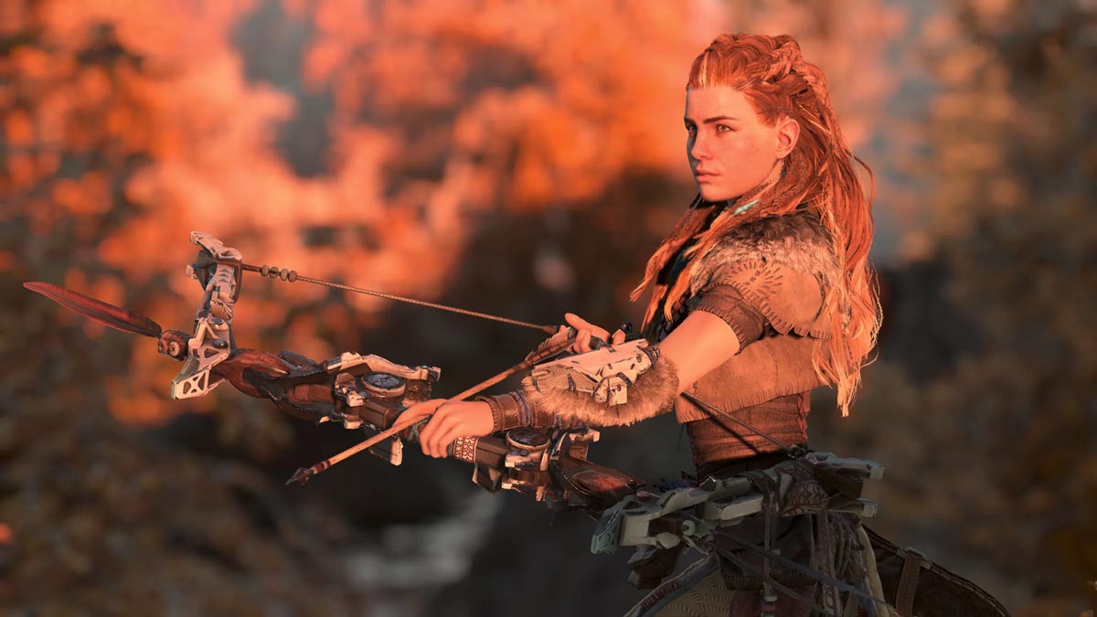Aloy, karakter utama game Horizon Zero Dawn