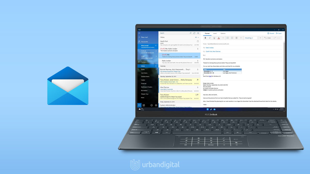 aplikasi email windows