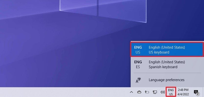 cara setting keyboard laptop windows 10