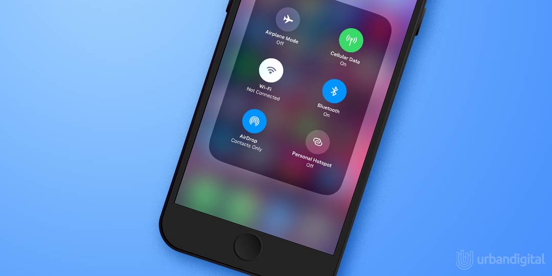 gambar control center iphone