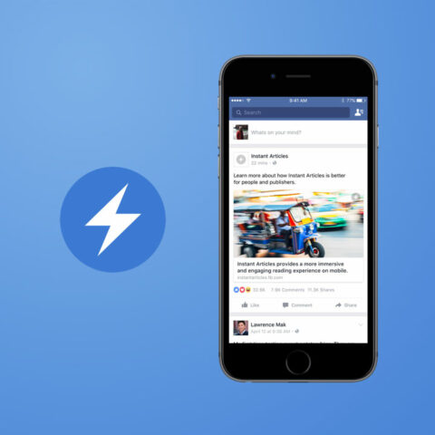 ilustrasi fitur artikel instan facebook
