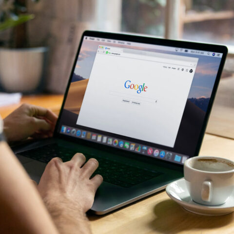 google chrome di laptop