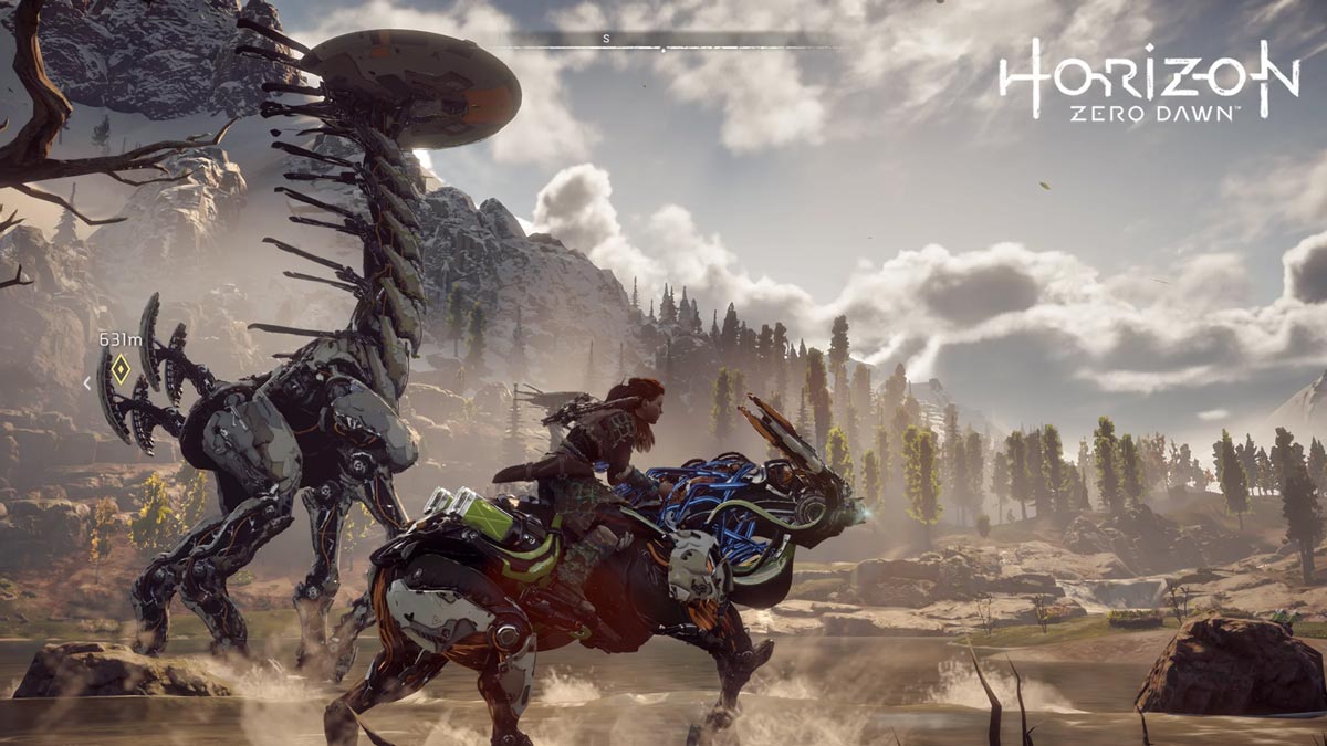 screenshot Horizon Zero Dawn PS4