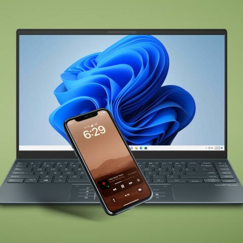iphone dan laptop windows
