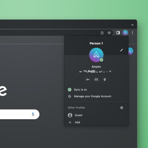 ilustrasi mengganti akun google chrome