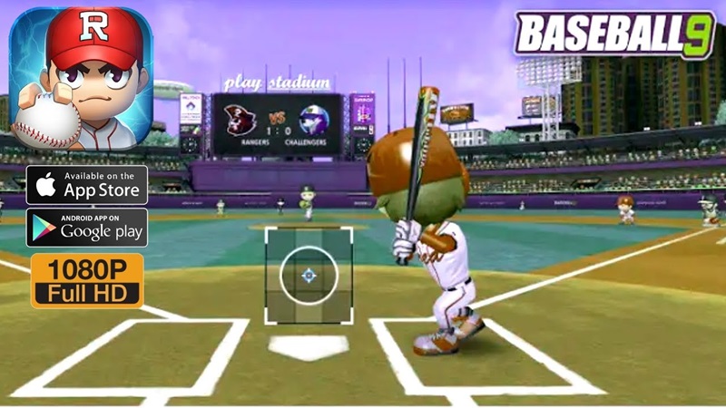 BASEBALL 9 - game android offline terbaik