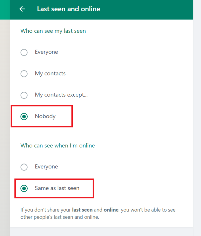 Cara Agar WhatsApp Tidak Online di PC 5