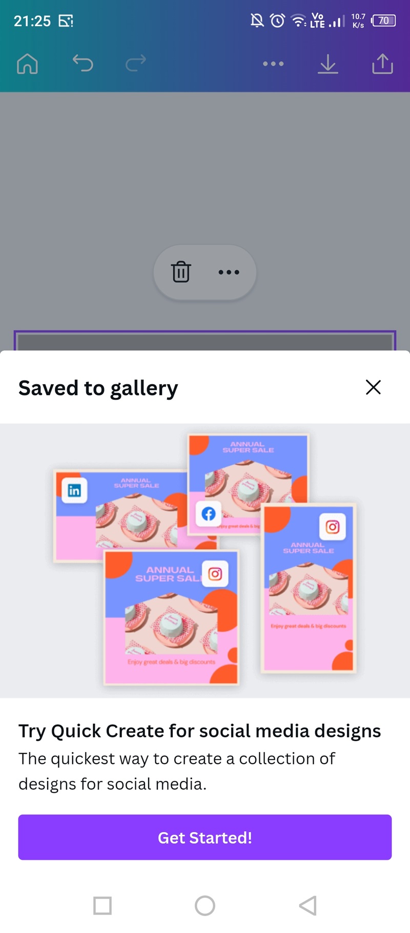 Cara Membuat Poster di Canva dengan HP 4