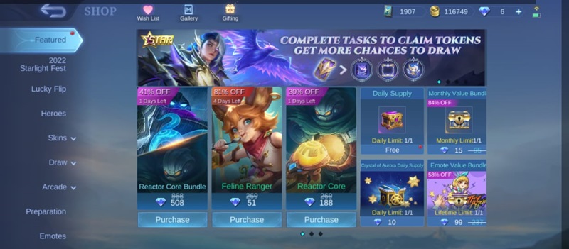 Cara Mendapatkan Skin Zodiac Mobile Legends 2