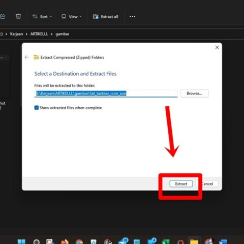 Cara Mengecilkan Taskbar Windows 11 Dengan Mudah Dan Cepat