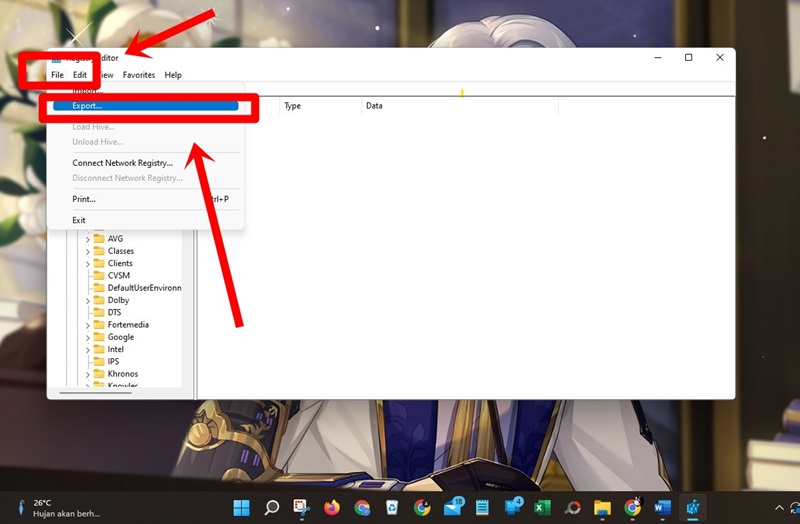 Cara Mengecilkan Taskbar Windows 11 dengan Registry Editor 3