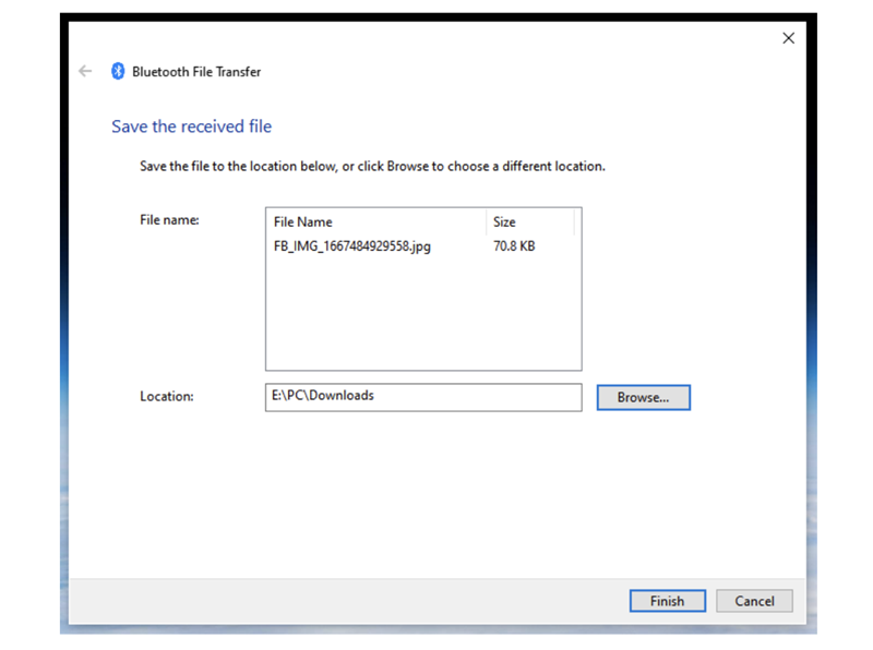 Cara Mengirim File Melalui Bluetooth di Windows 3