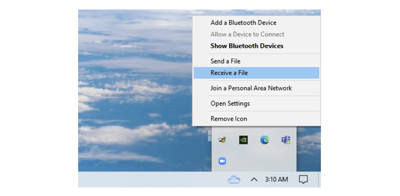 Cara Mengirim File Melalui Bluetooth di Windows - cara transfer file lewat bluetooth 1