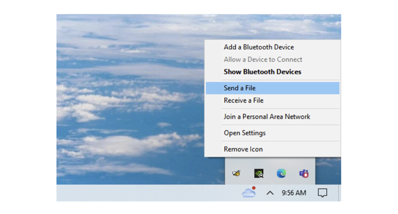 Cara Mengirim File dari Laptop ke HP Melalui Bluetooth 1