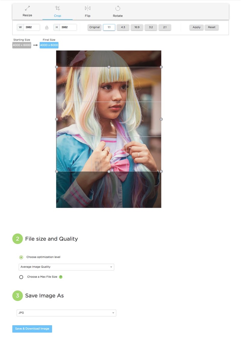 Cara Mengubah Ukuran Foto Secara Online - cara mengubah ukuran foto