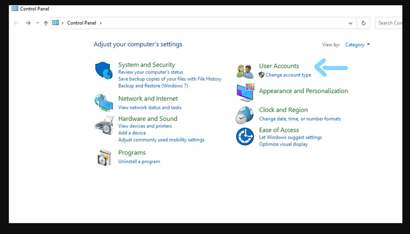 Lewat Klasik Control Panel 2