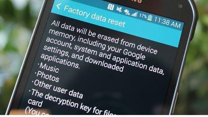 Reset Pabrik pada Ponsel