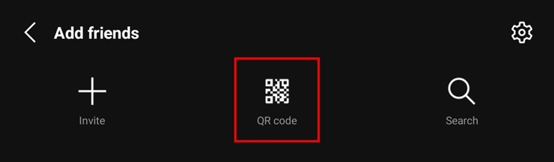 Scan QR code ID LINE - cara mencari teman di line