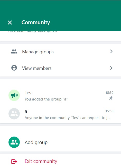 Membuat Komunitas Whatsapp