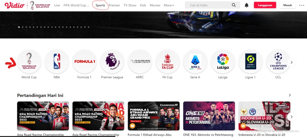Cara Nonton Live Streaming Piala Dunia 2022 Online di HP dan Gratis