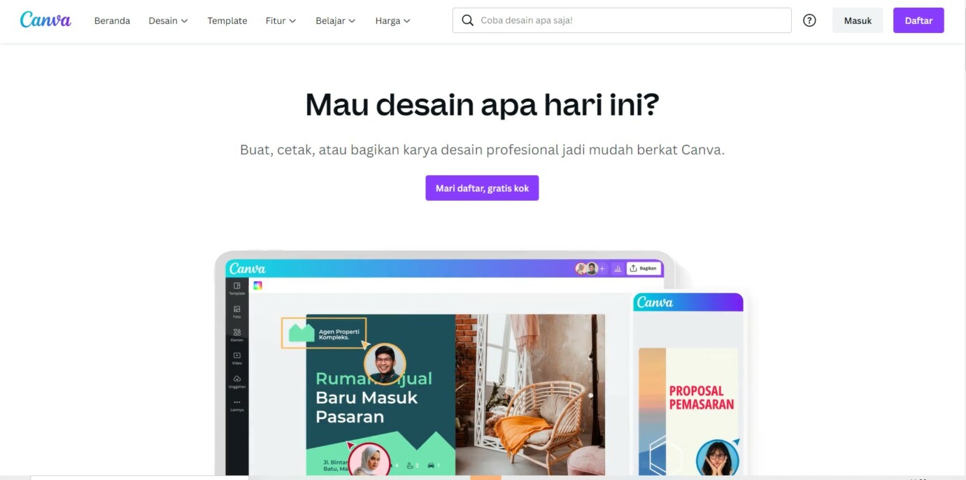 Cara Download Canva di Laptop Gratis, Khusus Windows, Mac dan Linux
