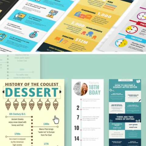 cara membuat infografis di canva