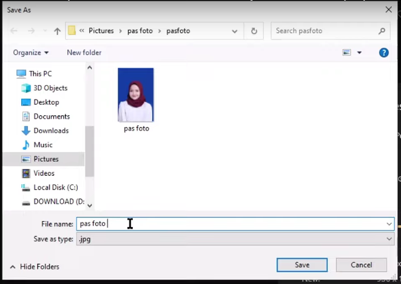 cara memperbesar ukuran foto - Menggunakan Fitur Bawaan Windows 4