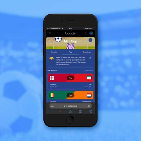 mini game google piala dunia 2022