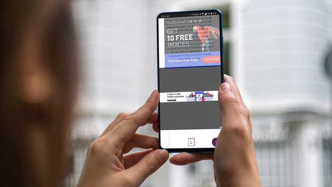 iklan di hp android
