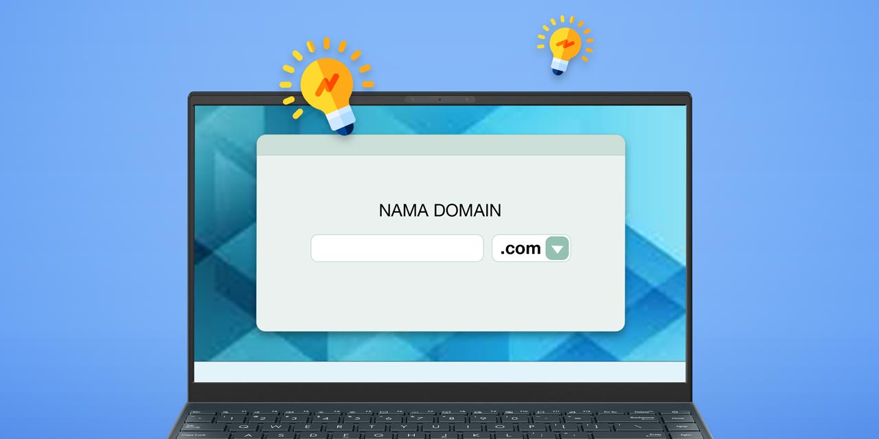 gambar ilustrasi cara memilih nama domain untuk website