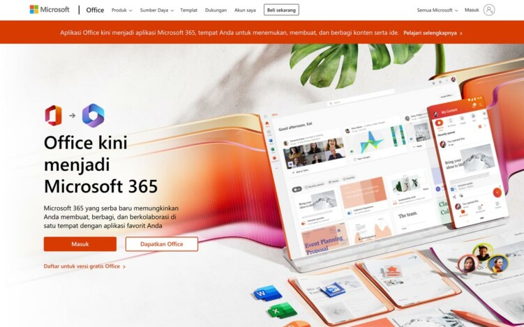 Cara Menggunakan Microsoft Office 365 Dengan Gratis Secara Online ...