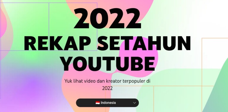 video terpopuler youtube 2022
